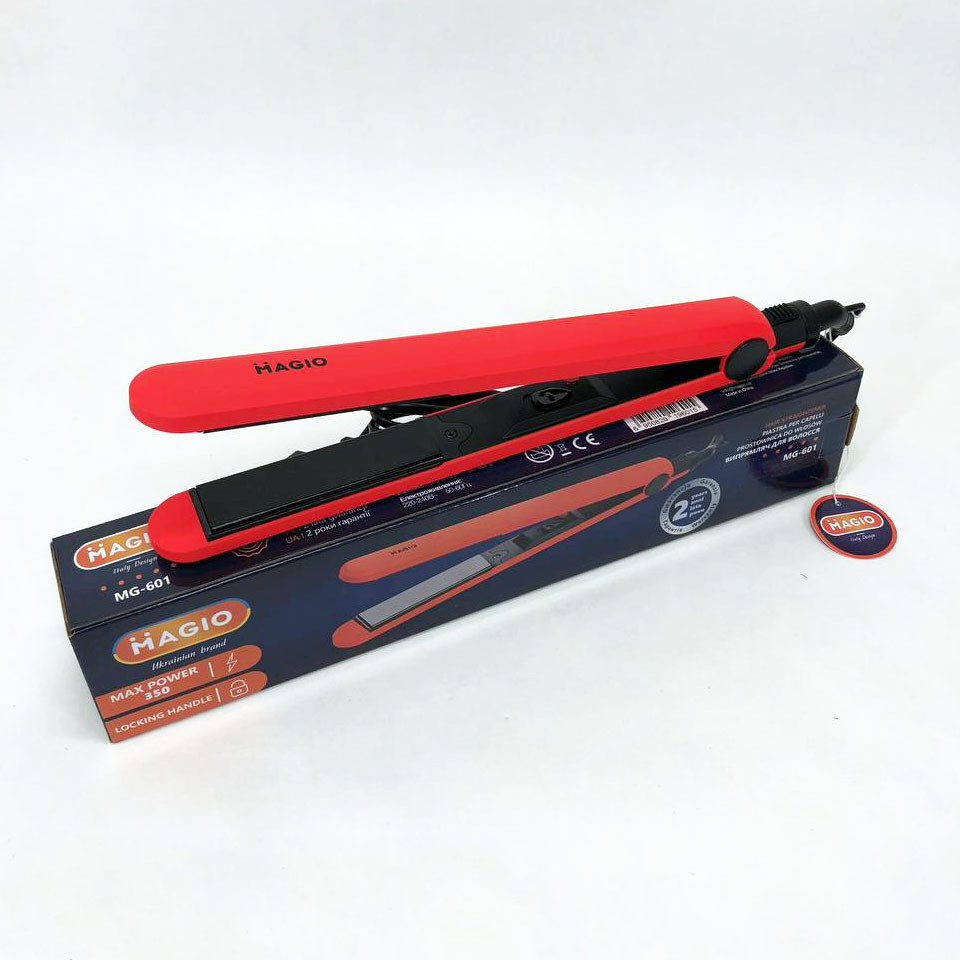 Утюжок с регулятором температуры, Топ выпрямитель для волос, Широкий утюжок для выпрямления волос BM-64 Львов - изображение 5