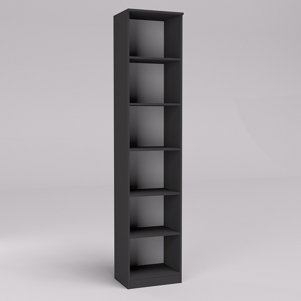 Тумба офисная Стеллаж ОП, Антрацит, 450/320/2100 Львов - изображение 1