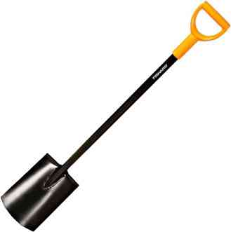 Лопата Штикова із закругленим Лезом Fiskars Solid (131403/1003456) Нововолинськ
