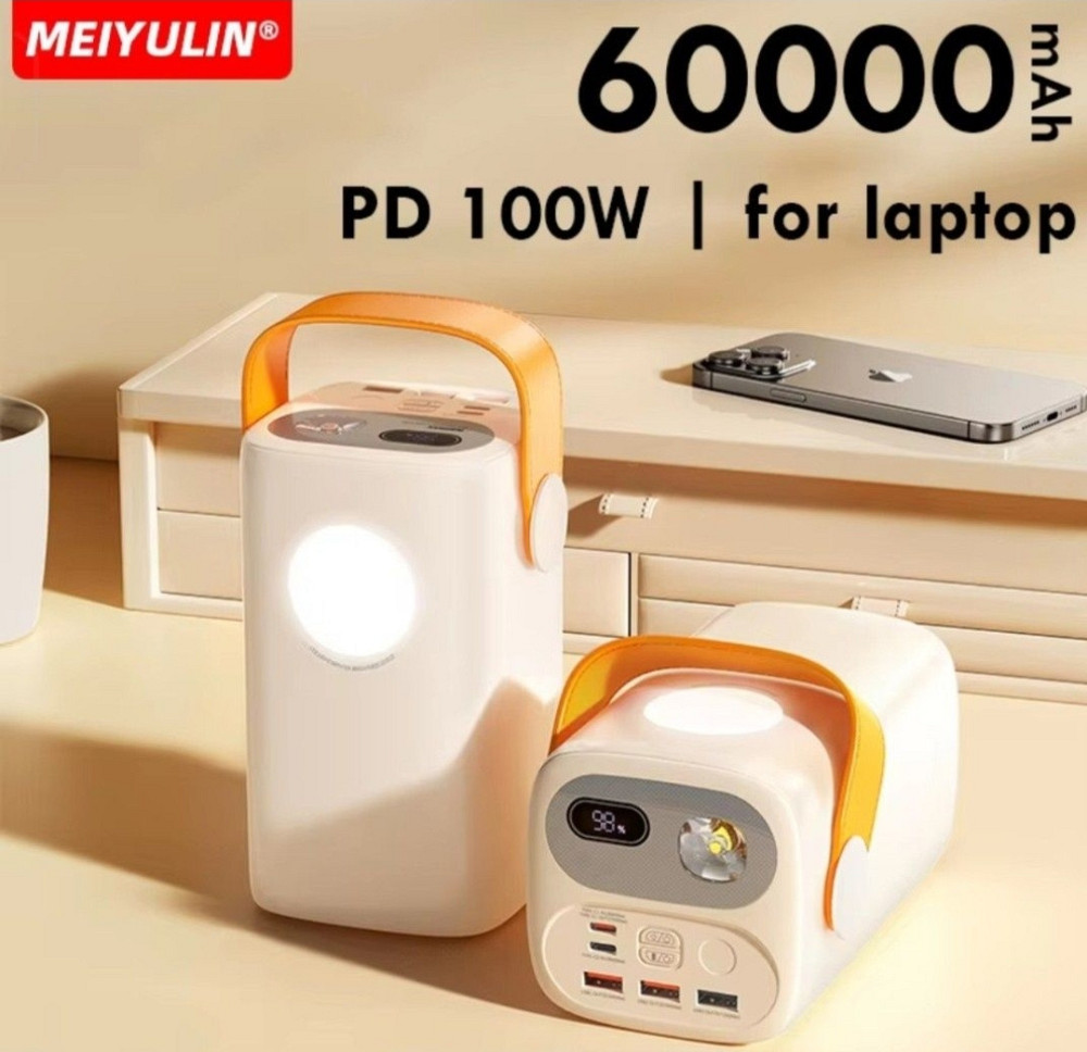 Power bank повербанк 60000mAh 100w fast charge швідка заряджання ups ббж. Київ - фото 8
