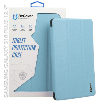 Чехол для планшета BeCover Smart Case Samsung Galaxy Tab S10 Plus (SM-X820/SM-X826) 12.4" Light Blue (712236) Винница - изображение 8