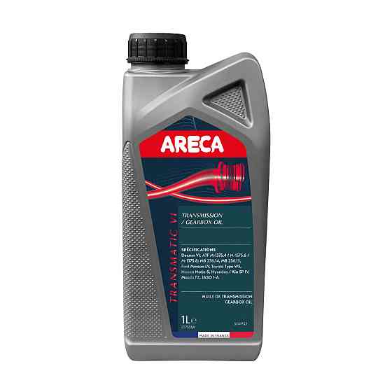 ARECA TRANSMATIC VI ATF 1 л — високоефективна синтетична трансмісійна олива для АКПП, Dexron VI | 150495 Ковель