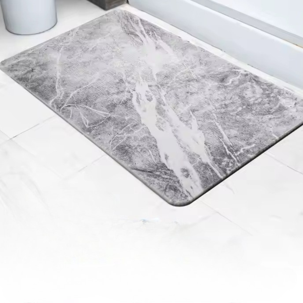 Набор для ванной комнаты и душа коврик для ног,подставка,накладка-коврик на раковину,цвет светло-серый Каменец-Подольский - изображение 8