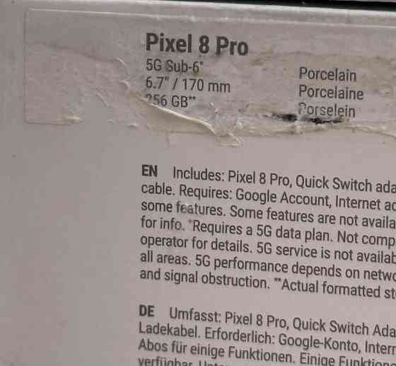 Телефон Google Pixel 8 Pro 256Gb. Porcelain. Харків