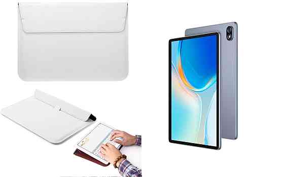 Чехол-конверт VitoCase для Ulefone Tab W10, с функцией подставки для планшета Белый Киев