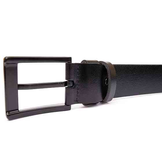 Ремень классика мужской Vintage 20382 Черный Киев
