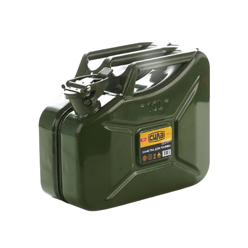 Каністра для палива метал 10л СИЛА Житомир - фото 1