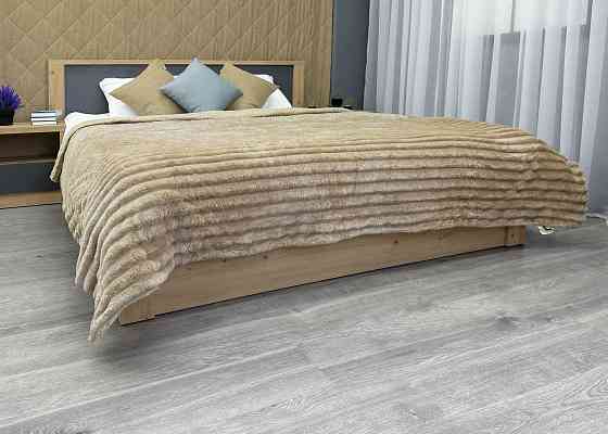 Плед 200х230 см (+-10см) на овчине 