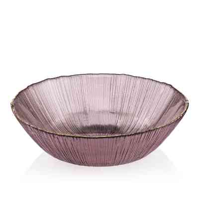 Салатник Ardesto Mallow 16.8см, скло, рожевий (AR5014) Вінниця