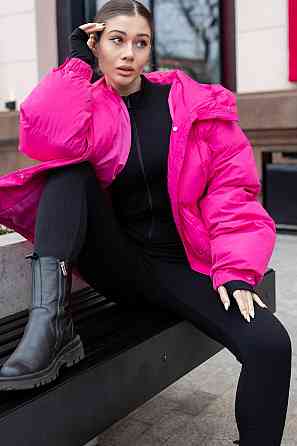 Утеплений комбінезон в рубчик чорного кольору TotalFit TF58-TTR10 XS Киев