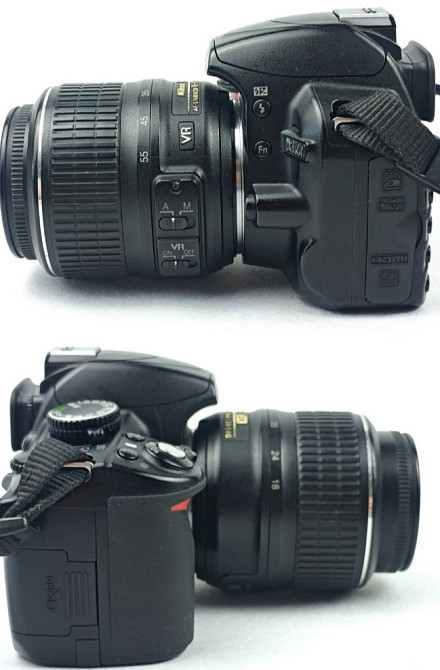 Дзеркальний Фотоапарат Nikon D3100 KIT з картою пам'яті 8Gb та сумкою Киев - изображение 3