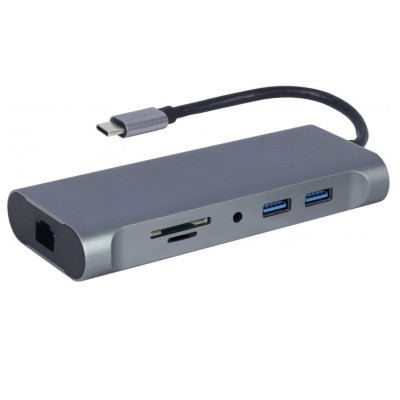 Концентратор Cablexpert USB-C 7-in-1 (A-CM-COMBO7-01) Винница - изображение 1