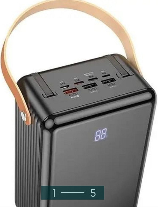 Павербанк Power Bank BJ32 Terra 22.5W 80000mAh Black Киев - изображение 3