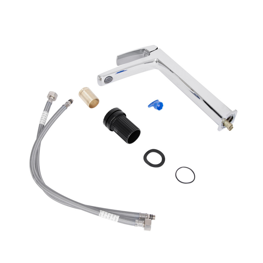 Змішувач для раковини Qtap Tern високий QTTER269CRM47585 Chrome Київ - фото 7