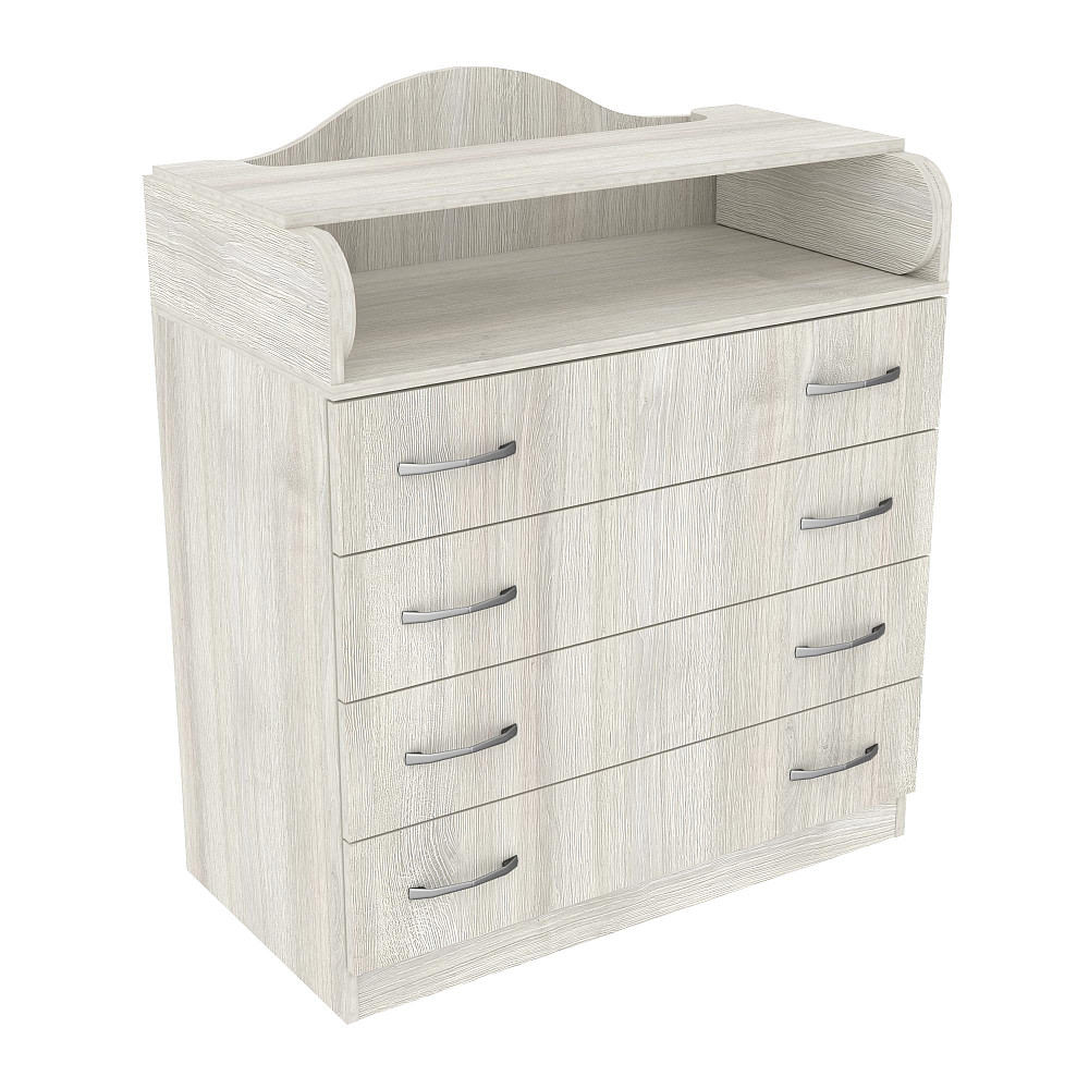 Комод пеленальний №1, Дуб Шамоні Світлий, 864/465/1020 Львів - фото 1