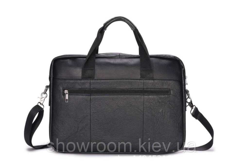 Чоловіча ділова шкіряна сумка для ноутбука Leather Collection (373) Київ - фото 2