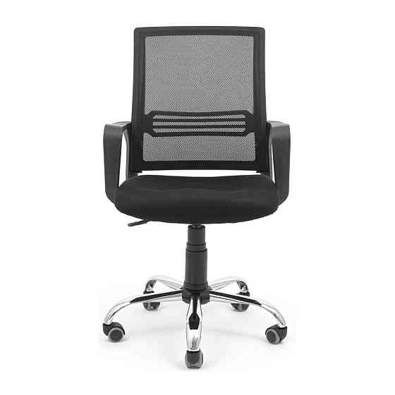 Офисное кресло руководителя Richman Gina Piastra Хром Черный Днепр