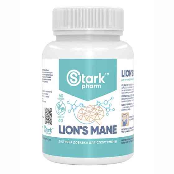 Pharm Lions Mane 500mg - 60caps Луцьк
