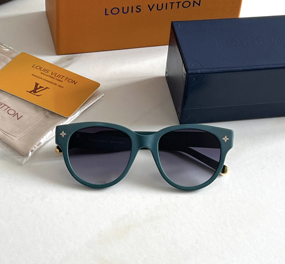 Женские солнцезащитные очки Lv (1523) green LUX Киев - изображение 8