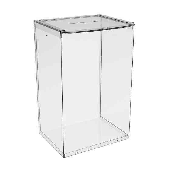 Ящик EKOSTAR без замка для пожертвований и сбора денег 260x200x400 Киев