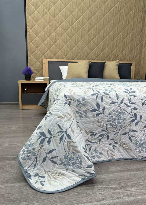 Покривало Decorator Isadora 140х215 см з різнобарвним квітковим принтом (85-173) Київ - фото 8