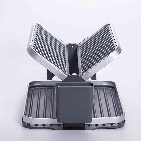 Двоярусна складна сушилка для посуду з піддоном Київ