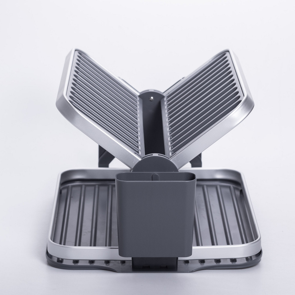 Двоярусна складна сушилка для посуду з піддоном Київ - фото 1