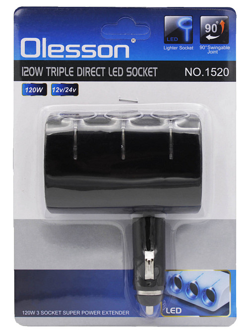 Розгалужувач прикурювача Olesson 1520 Дніпро - фото 2