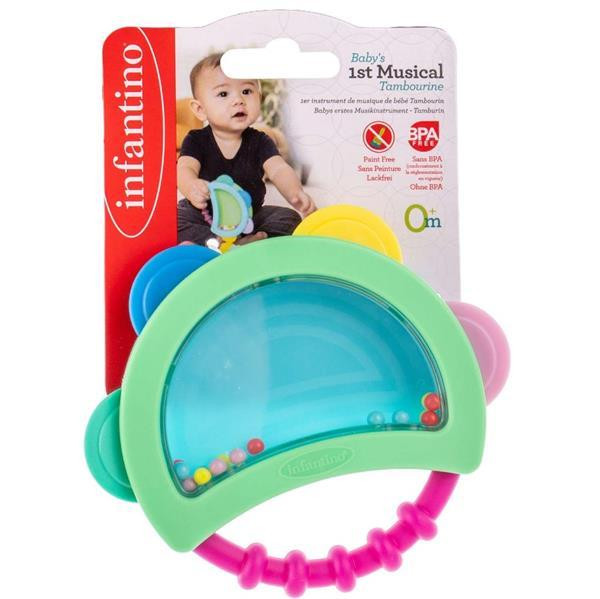 Брязкальце Infantino Тамбурин із прорізувачем (315260) Харків - фото 3