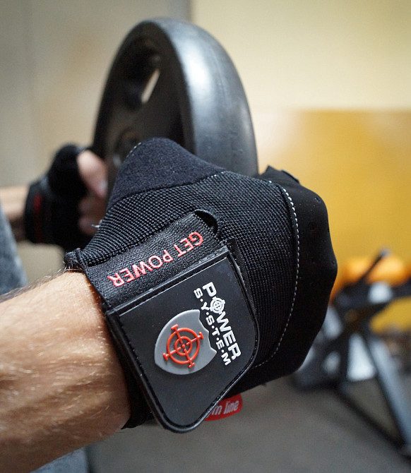 Рукавички для фітнесу Power System PS-2550 Get Power Black S Луцк - изображение 8