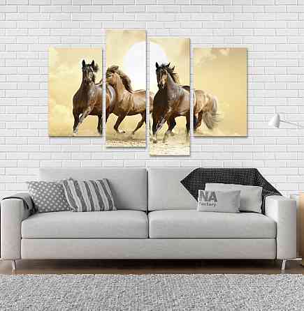 Модульна картина Коні Art-84_4 Київ