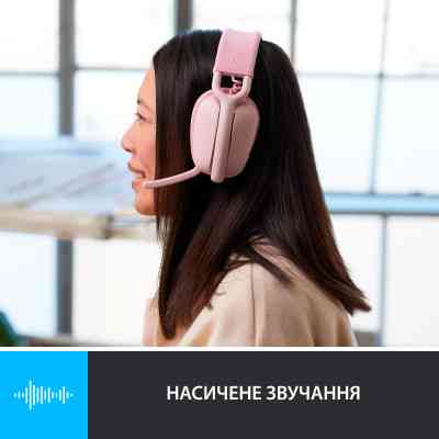 Навушники Logitech Zone Vibe 100 Wireless Rose (981-001224) Вінниця