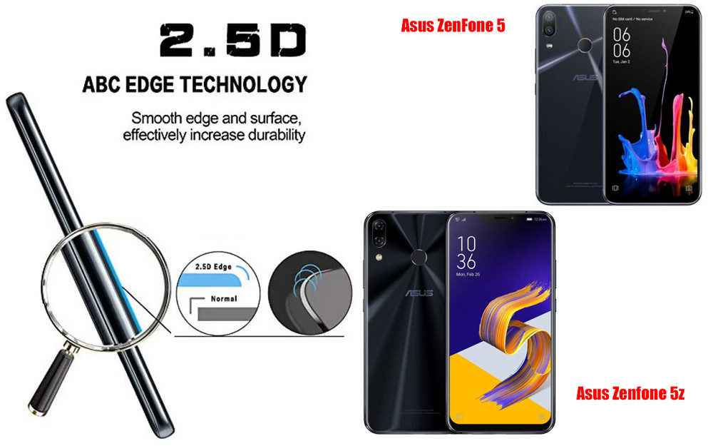 Защитное стекло ArmorGlass для Asus ZenFone 5, Zenfone 5z – устойчивое к царапинам и ударам Киев - изображение 2