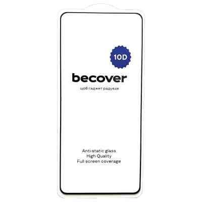 Стекло защитное BeCover Realme 12 5G 10D Black (712342) Винница