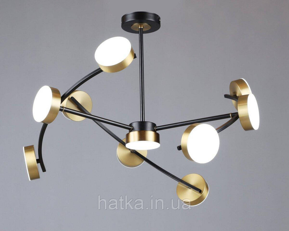 Люстра светодиодная акриловая Sirius B N6340/10 BK+COP Киев - изображение 1