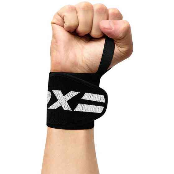 Бинти для зап'ясть (кистьові бинти) RDX W2 Gym Wrist Wraps Black Pro Каменское