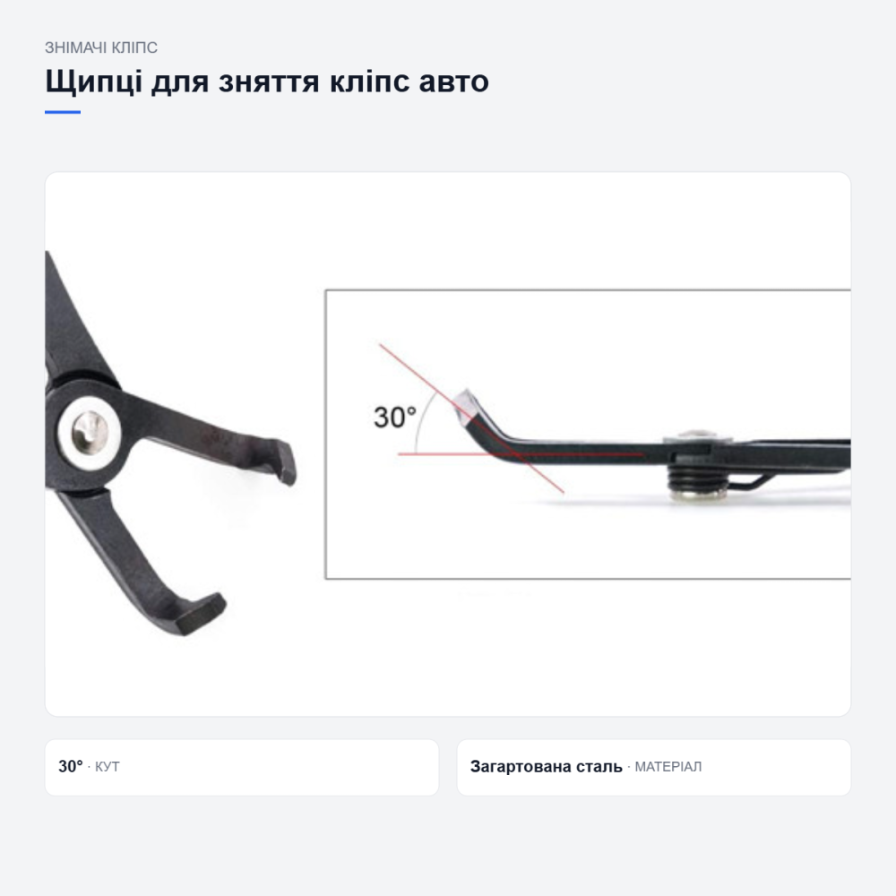 Щипцы для снятия обшивки и клипс авто Киев - изображение 6