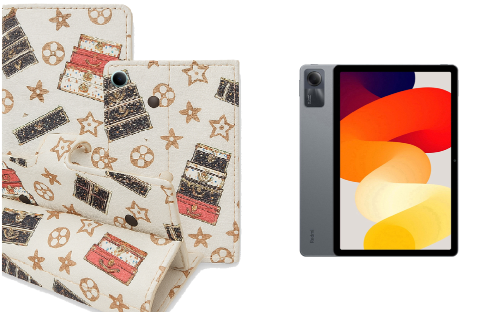 Книга-трансформер для планшета Xiaomi Pad 6 Se, цвет Black Lyi White Киев - изображение 1