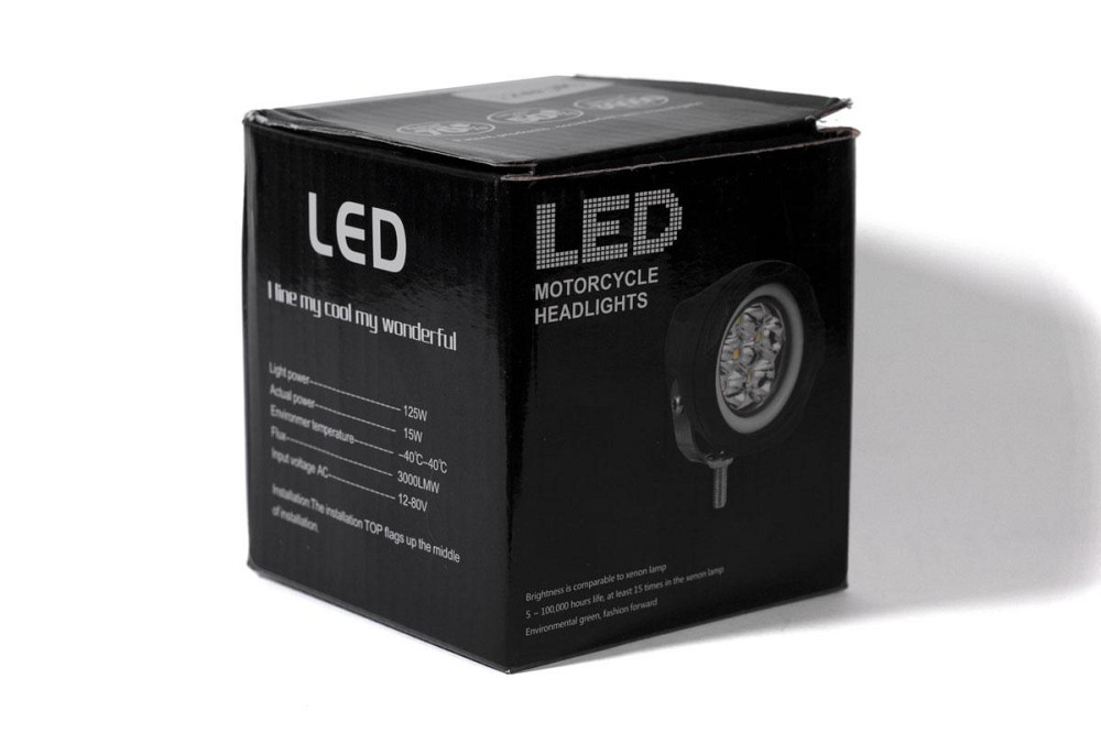 Світлодіодна фара AllLight JR-12W 12 W 4chip EPISTAR spot 9-30V Харків - фото 4