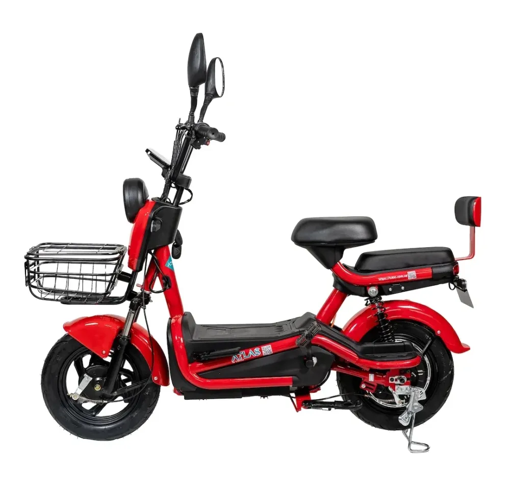Електроскутер Atlas Elegant 500W Red Київ - фото 2
