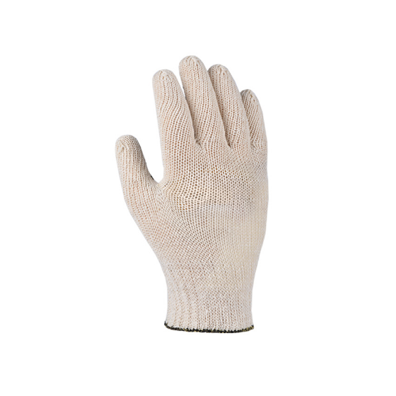 Рукавички 15200 трикотаж з крапкою ПВХ клас 7 білий ДКГ Житомир - изображение 3