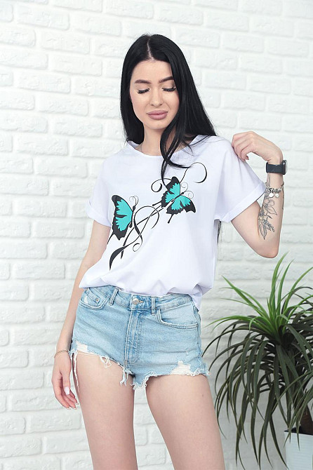 Женская блузка-футболка 