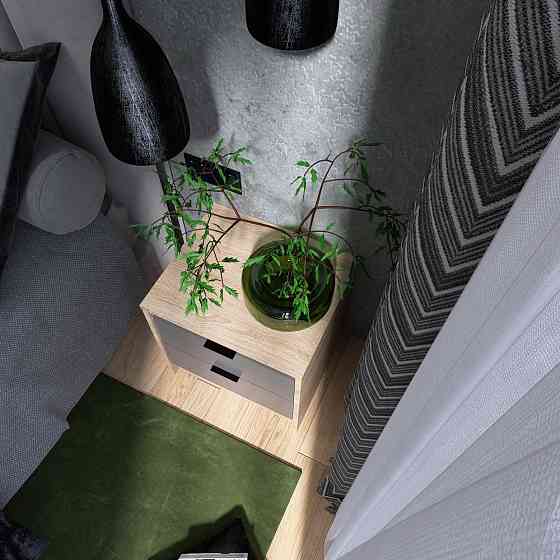 Тумба приліжкова Еверест Сіті-450 45,2х38х44,2 см Дуб сонома/Графіт (DTM-071089) Львів