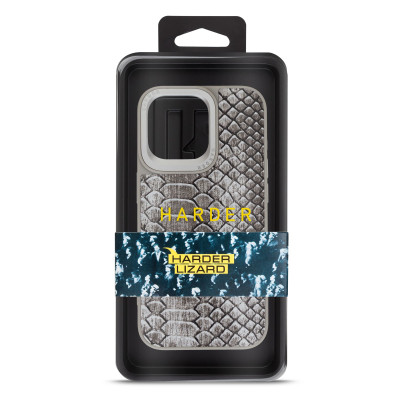 Чохол до мобільного телефона Harder Lizard Apple iPhone 15 Pro Max Grey (ARM76876) Вінниця - фото 3