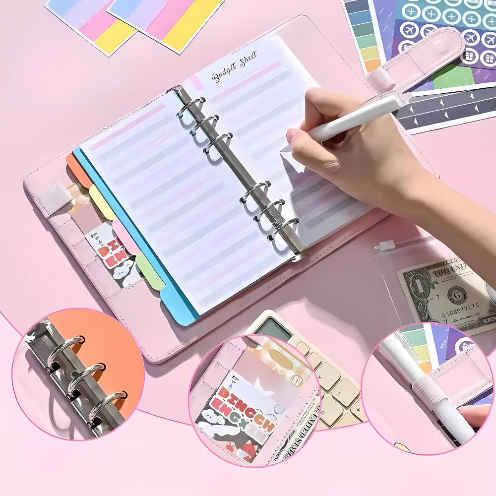 Блокнот-планер для финансов формат А6,планер бюджета и хранения денег,органайзер для ведения учёта дохода Каменец-Подольский - изображение 5