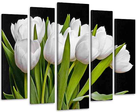 Модульная картина Тюльпаны Art-84_5 115x170 см Киев