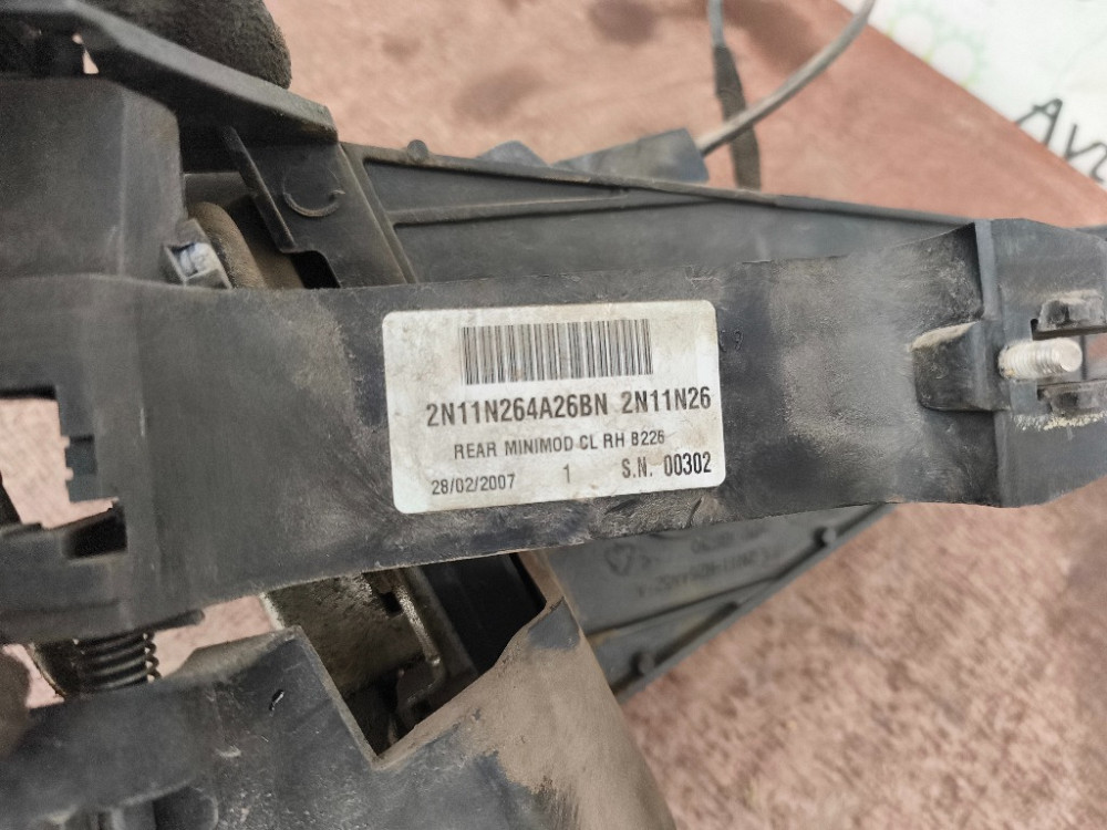 Замок задніх дверей правий Ford Fusion 2006-2012 (2N11-N264A52-A) Ковель - фото 3
