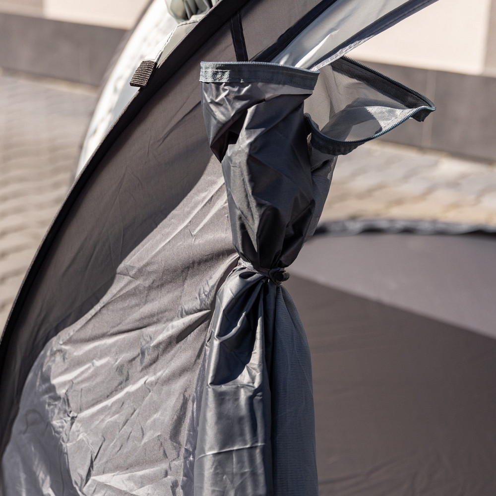 Lugi Намет туристичний 245×145×100 (см) кемпінговий для риболовлі 2 х місний Сірий LU-030BE Коломыя - изображение 8