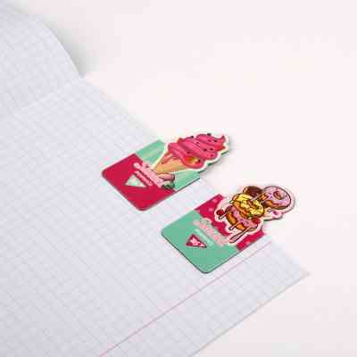 Закладки для книг Yes магнітні Sweet Cream, висікання, 2 шт (708401) Вінниця