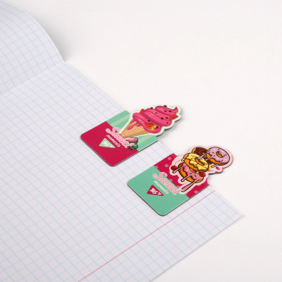 Закладки для книг Yes магнітні Sweet Cream, висікання, 2 шт (708401) Вінниця - фото 3